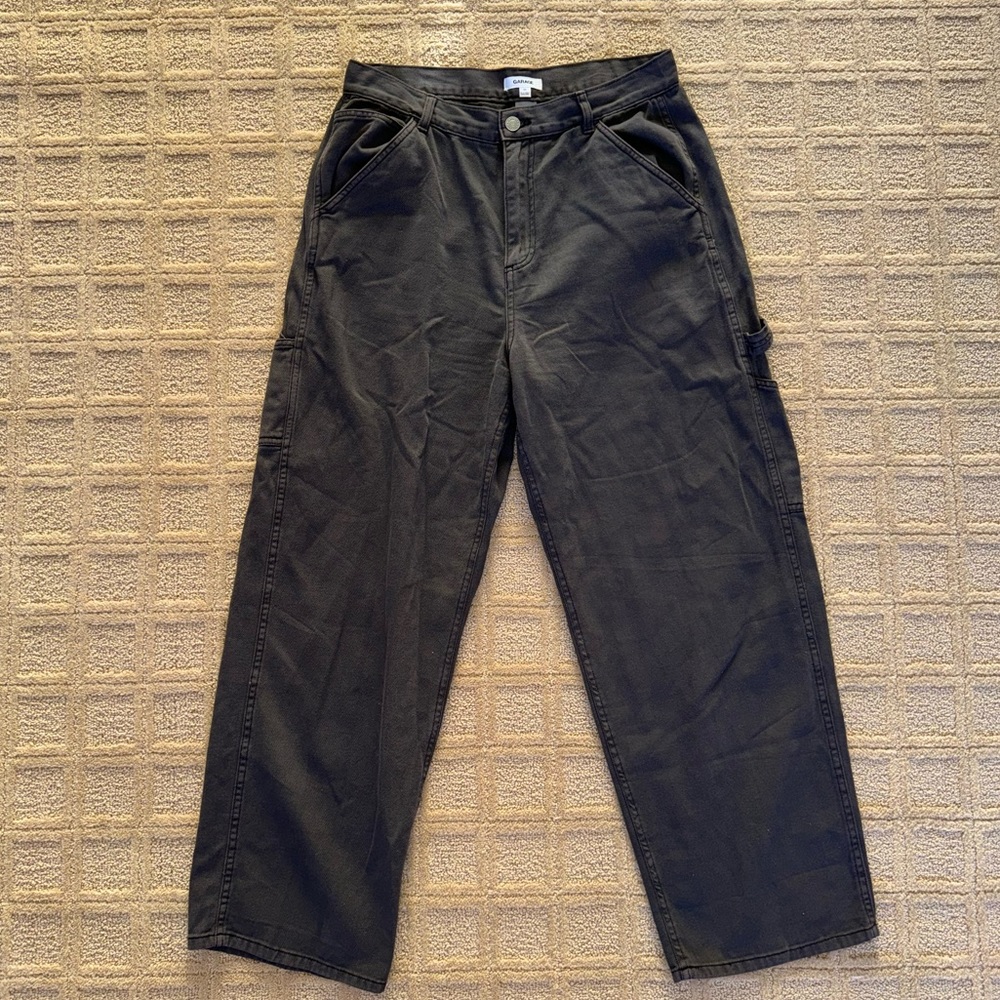 GARAGE Wide leg dark brown Jeans